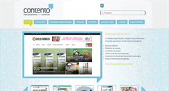 Desktop Screenshot of contento.com.br